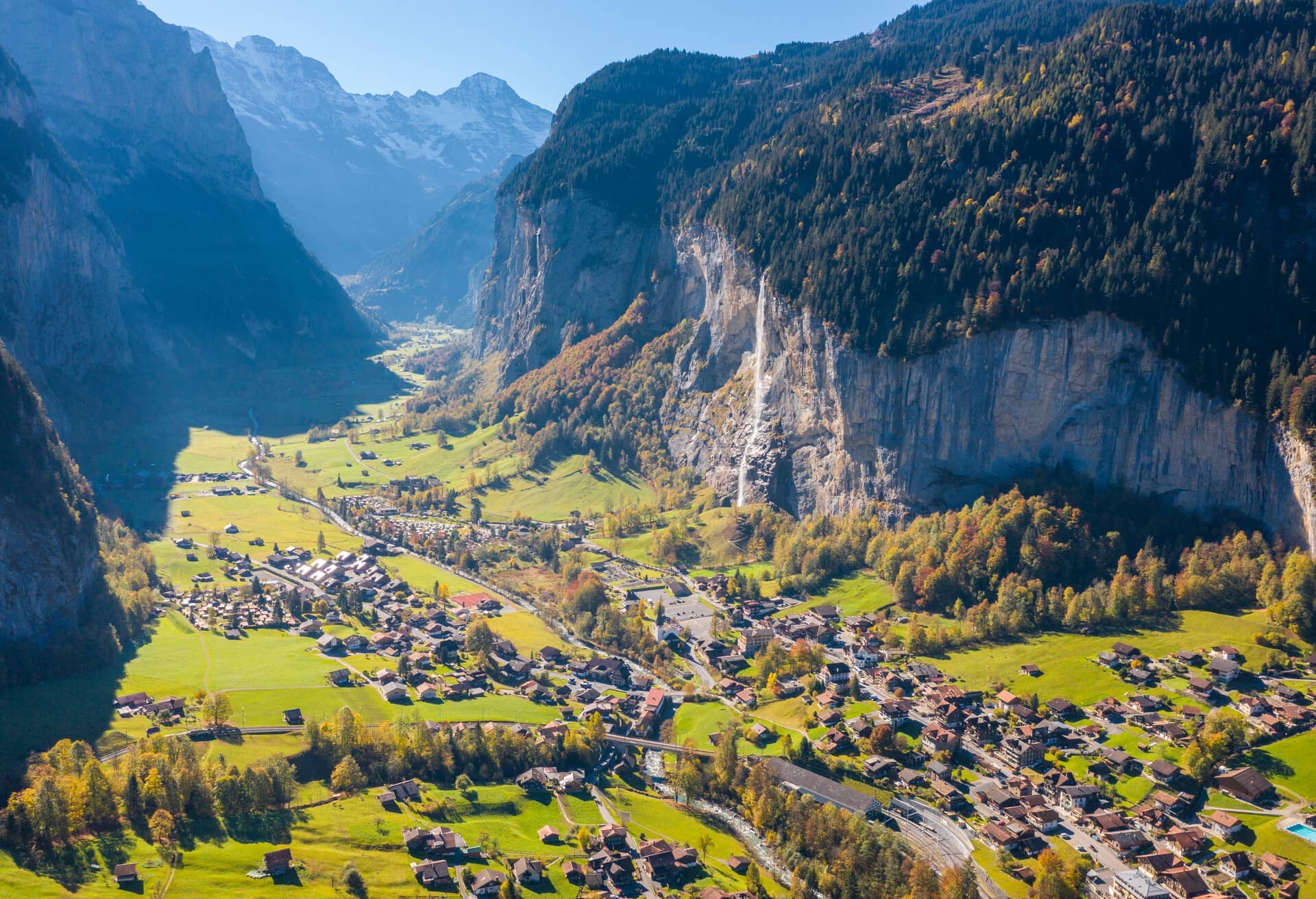 Beeindruckende Landschaft in der Schweiz.