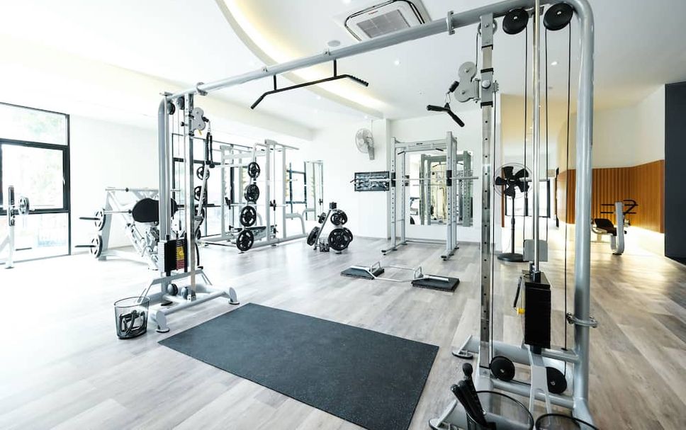 Fitnessbereich Foto