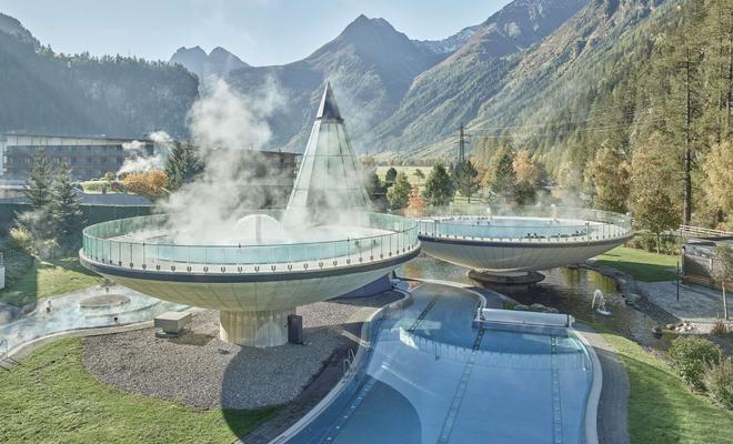 Aqua Dome Tirol Therme Laengen
