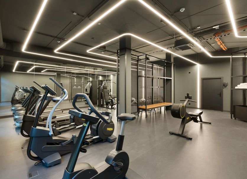 Fitnessbereich Foto
