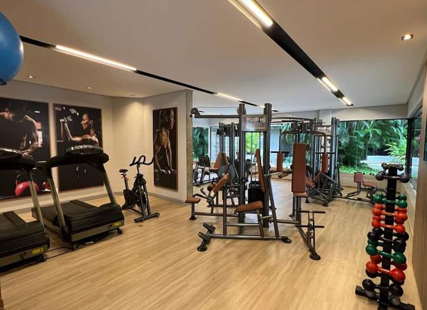 Fitnessbereich Foto