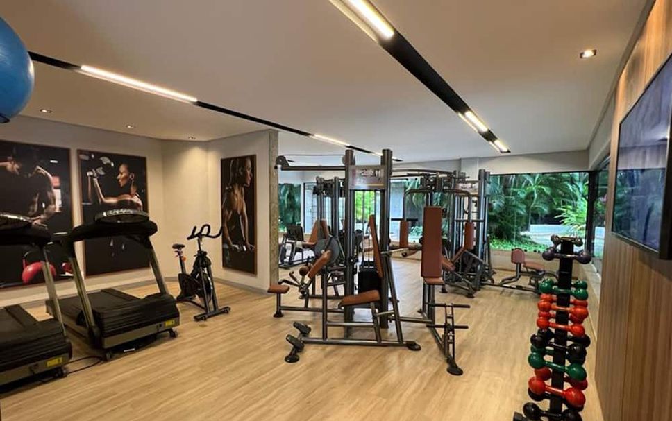 Fitnessbereich Foto