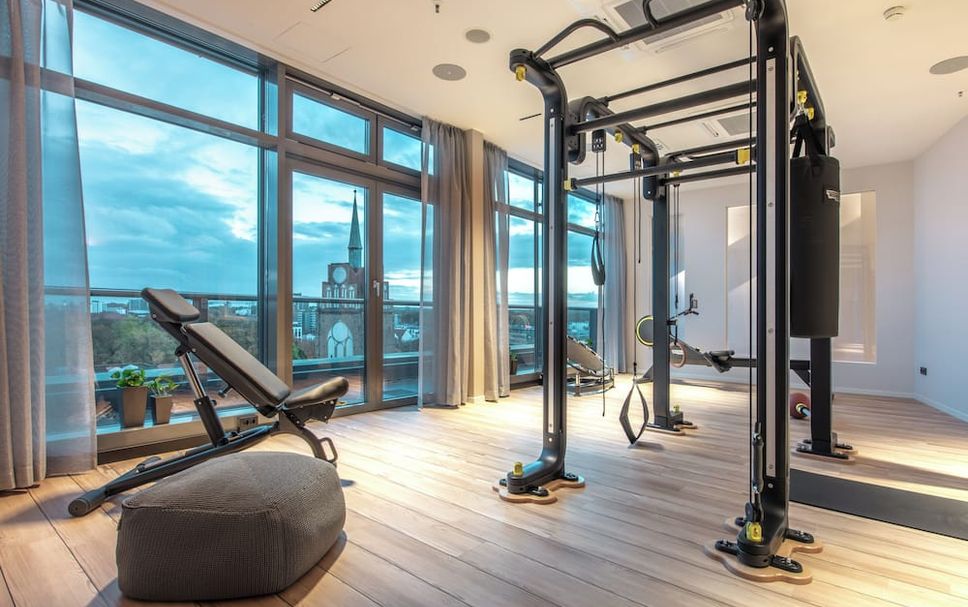 Fitnessbereich Foto