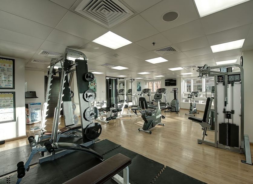 Fitnessbereich Foto